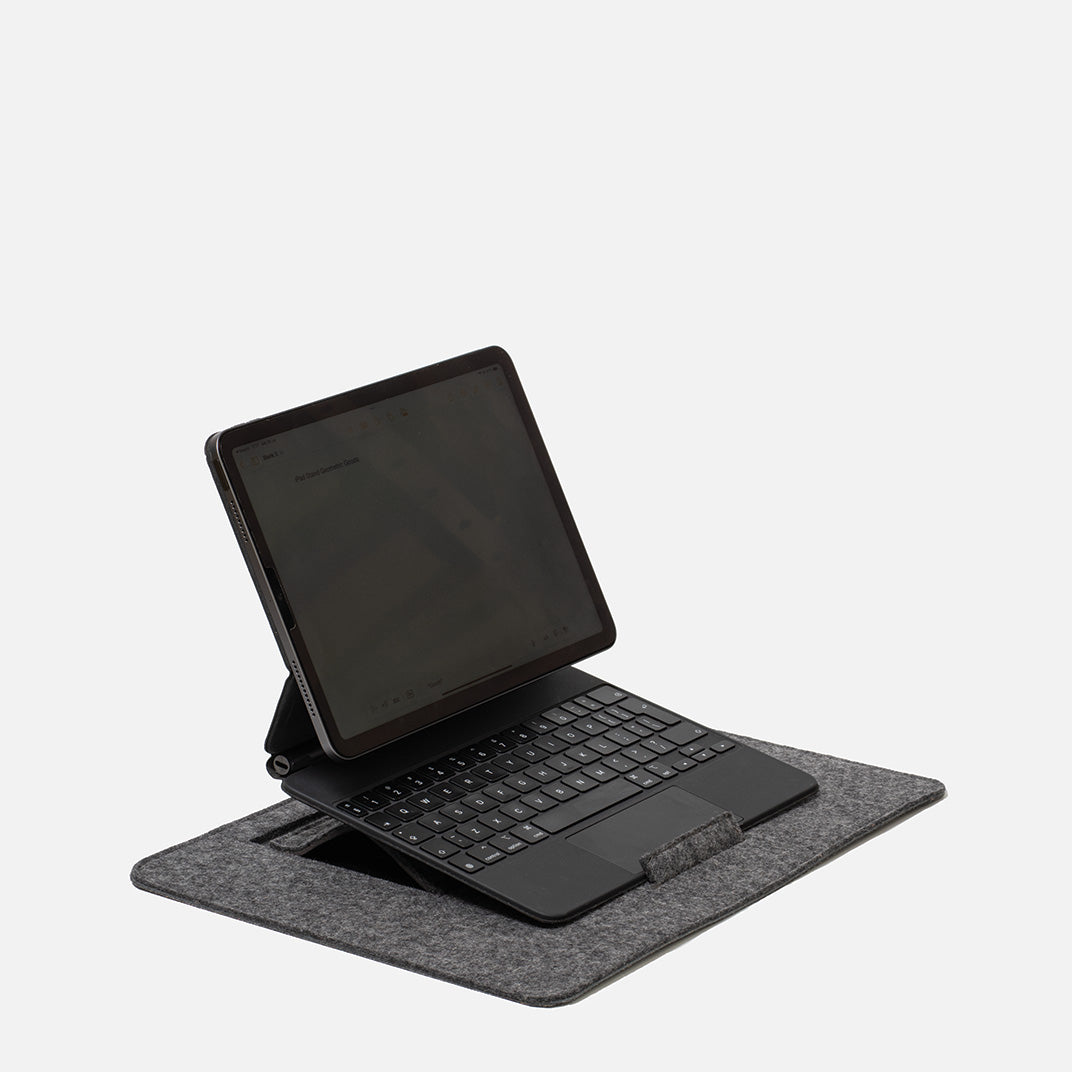 Felt Desktop iPad Stand