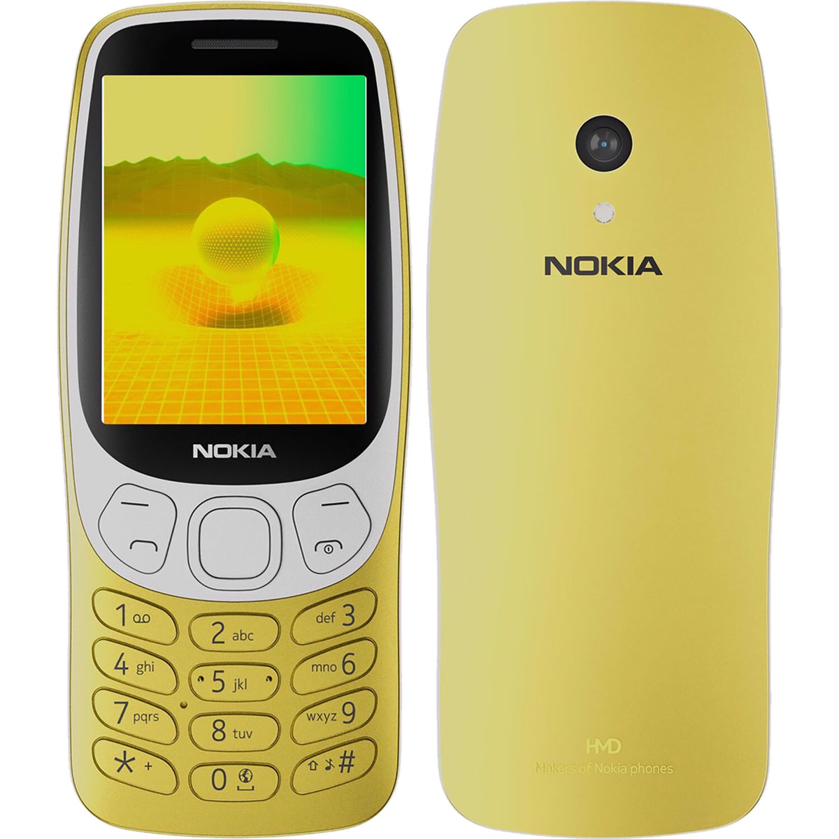Nokia 3210 4G Y2K Gold feature phone